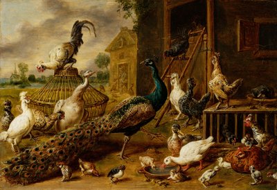 Poultry Farm by Adriaen van Utrecht